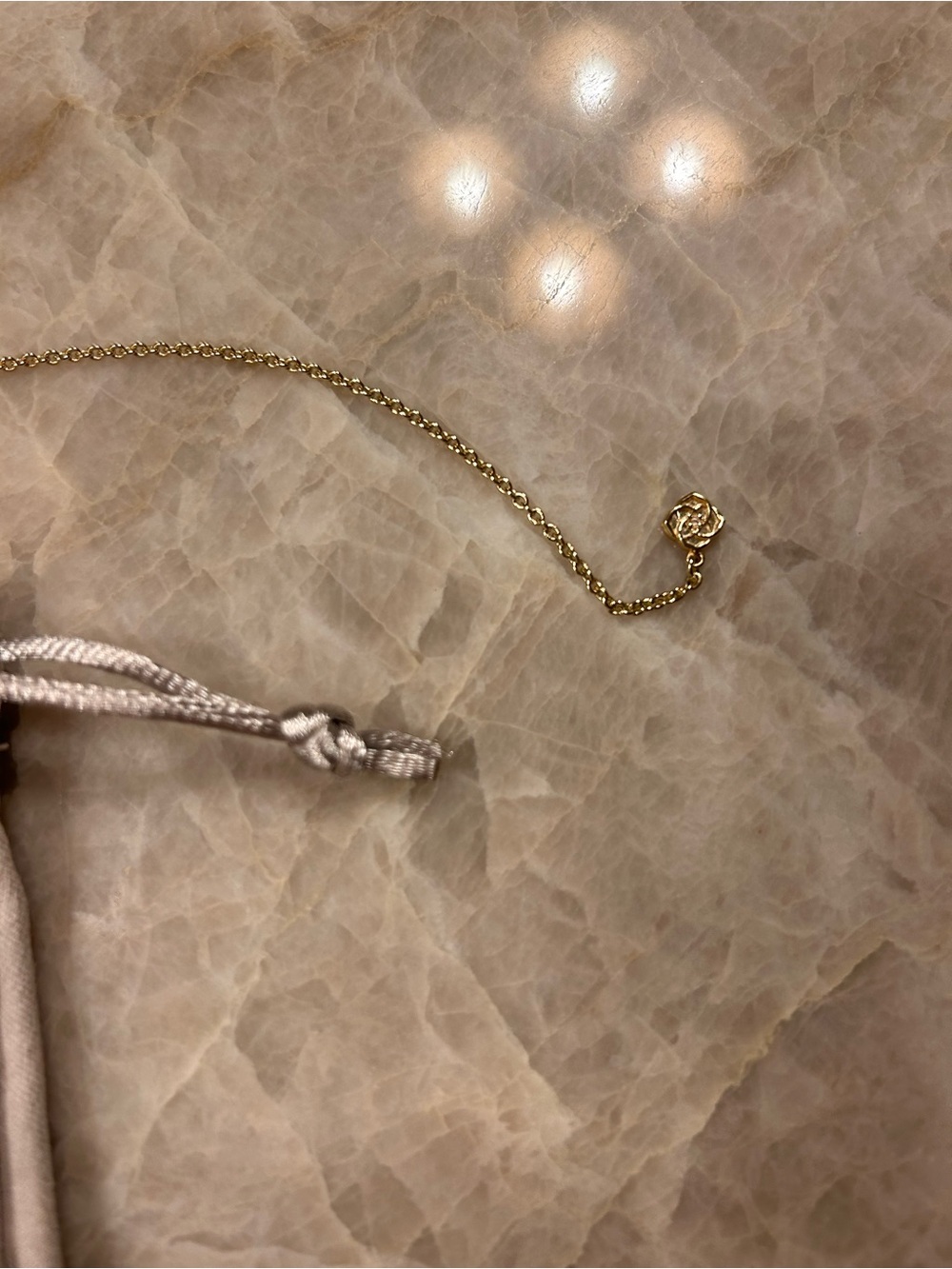 Kendra Scott Elisa Gold Beaded Pendant Necklace - Gold - Picture 4 of 5